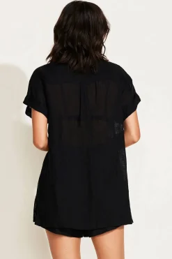 Cabana Set - Black EcoLinen