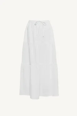 Canyon Skirt - White EcoLinen
