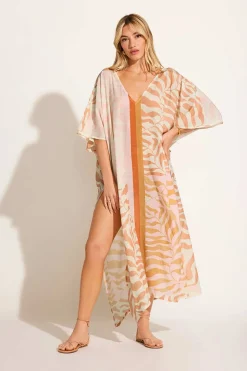 Cerise Caftan - Gold Coast Cotton Cupro