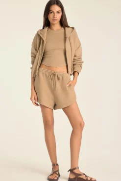 Dawn Classic Short - Latte French Terry