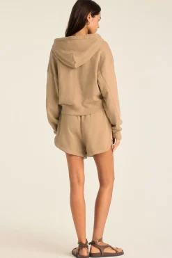 Dawn Classic Short - Latte French Terry
