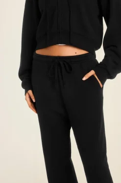 Dawn Classic Sweatpant - Black French Terry