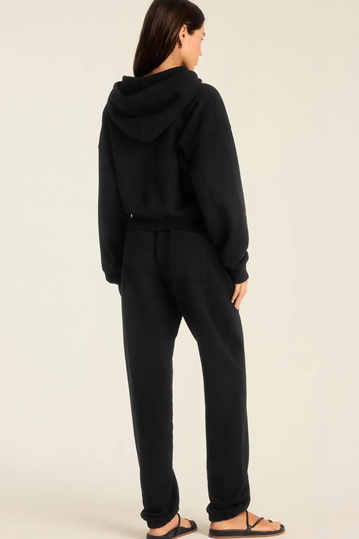 Dawn Classic Sweatpant - Black French Terry