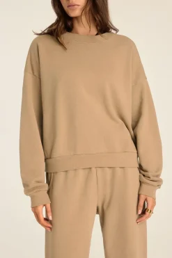 Dawn Classic Sweatpant - Latte French Terry