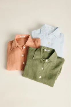Playa Boyfriend EcoLinen Shirt 3-Pack