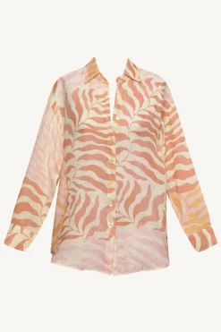 Playa Linen Boyfriend Shirt - Gold Coast EcoLinen