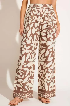 The Getaway Pant - Desert Flower EcoLinen