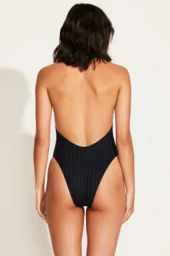 Vitamin A Alia One Piece Black SuperRib