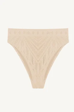 Vitamin A Barcelona Bottom Natural Calico Crochet