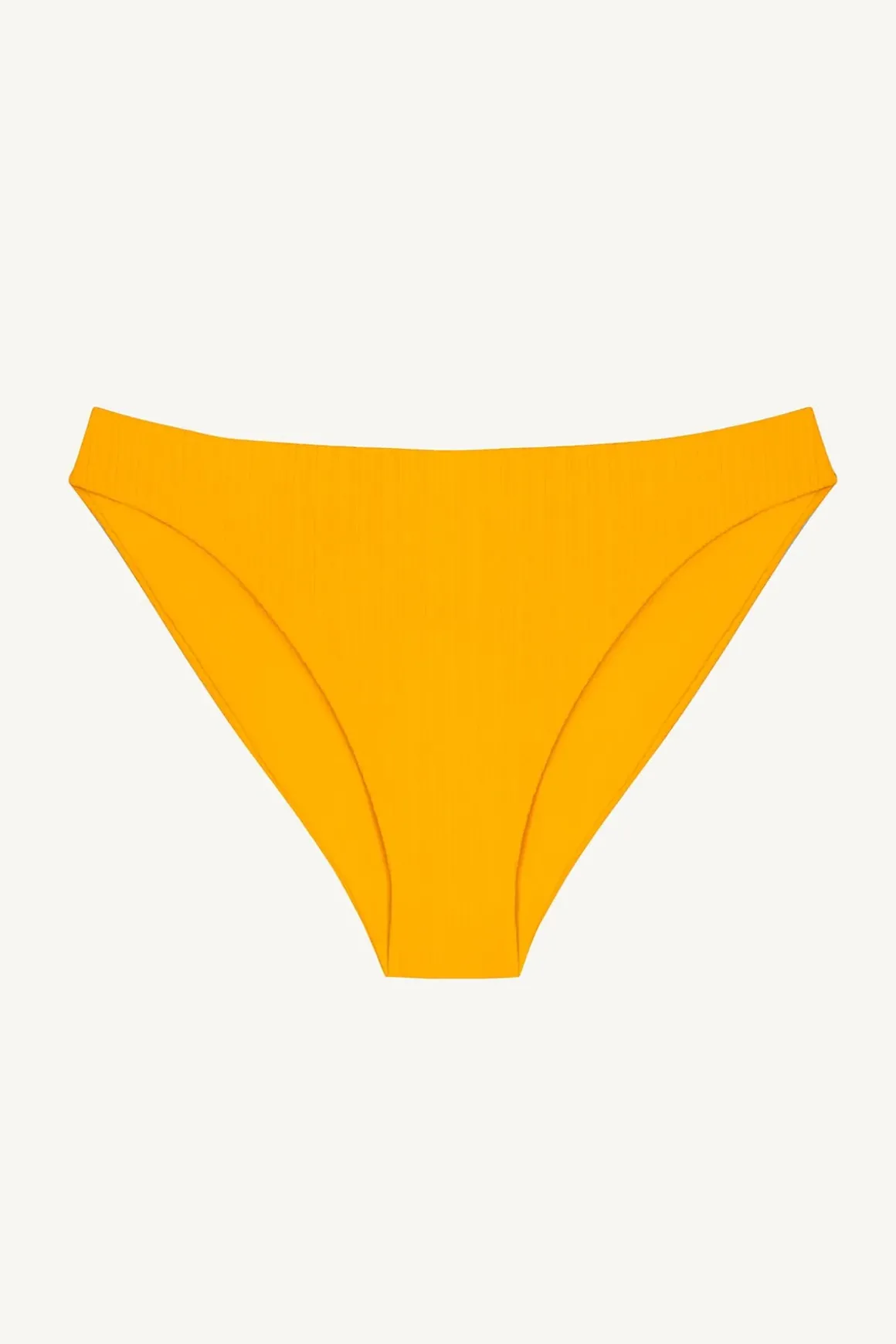 Vitamin A Cali High Leg Full Bottom Sunflower Pucker Rib