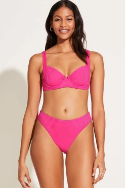Vitamin A Demi Underwire Top Zinnia EcoRib BT