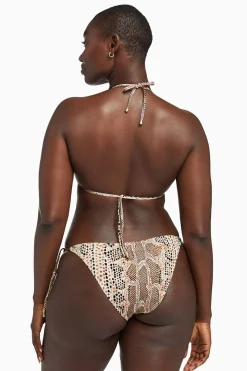 Vitamin A Elle Tie Side Bottom Mojave Snake