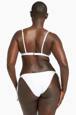 Vitamin A Elle Tie Side Ring Bottom White EcoRib BT