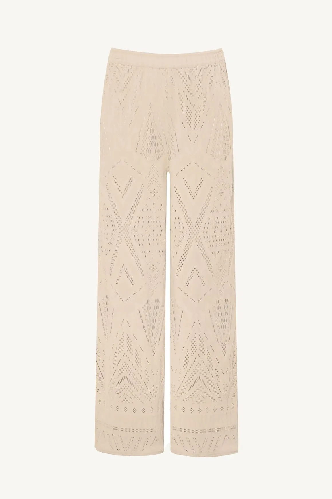 Vitamin A Farrah Pant Natural Calico Crochet