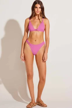 Vitamin A Luxe Link Bralette Top Bubblegum Relux