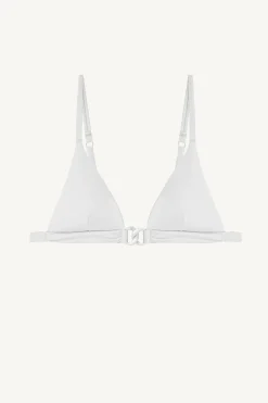 Vitamin A Luxe Link Bralette Top White Relux
