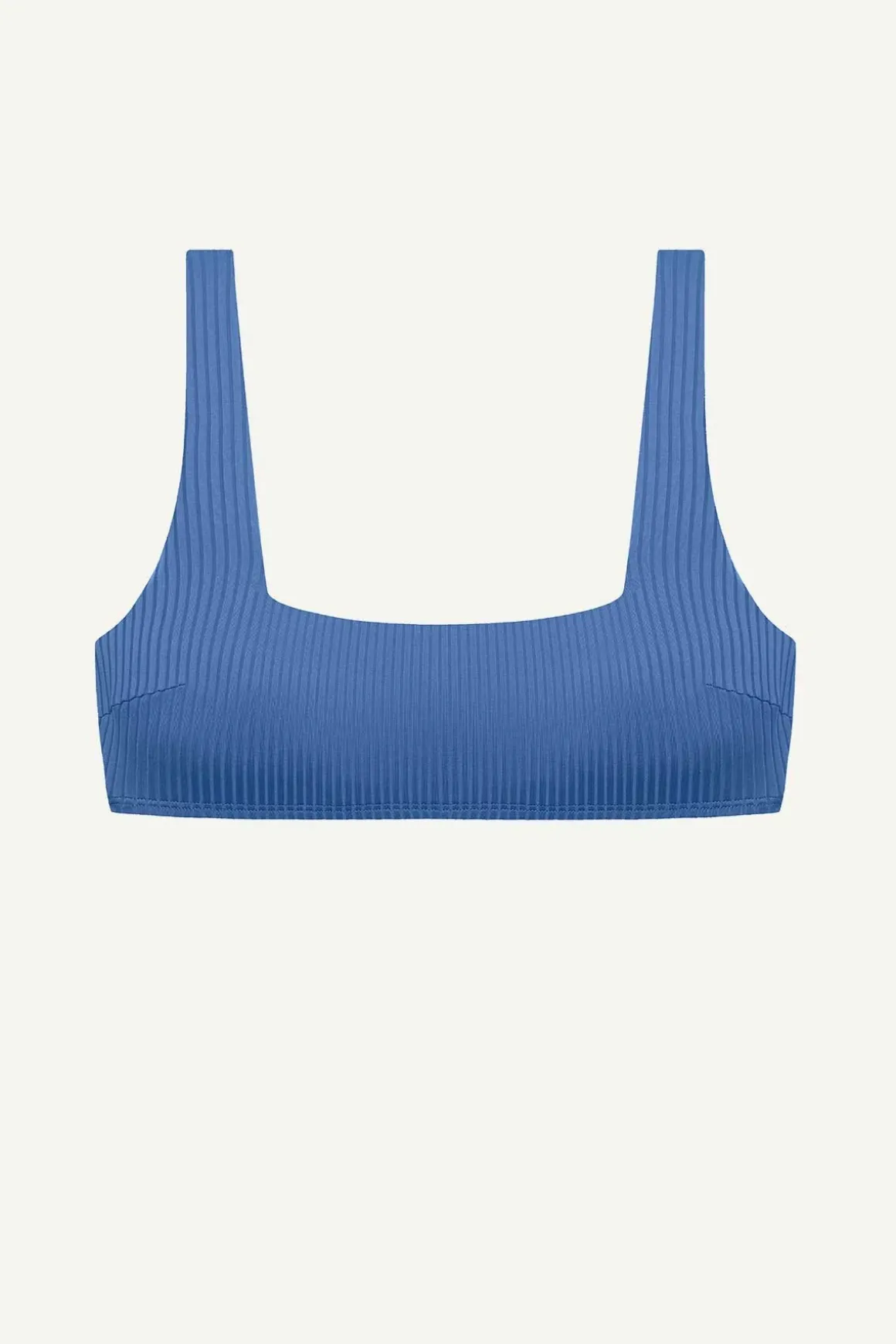 Vitamin A Mika Bralette Top Chambray EcoRib