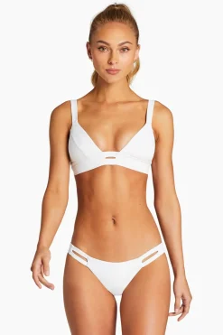 Vitamin A Neutra Bralette Top White EcoLux