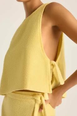 Vitamin A Oasis Tank Banana Cream Harbor Terry