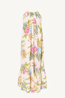 Vitamin A Petra Maxi Dress Summer Bloom Ecolinen