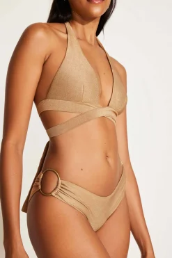 Vitamin A Pin Up Star Full Bottom Golden Glow Metallic