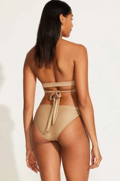 Vitamin A Pin Up Star Full Bottom Golden Glow Metallic