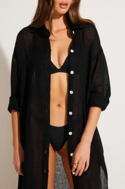 Vitamin A Playa Maxi Black EcoLinen