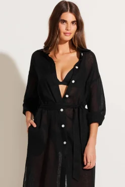 Vitamin A Playa Maxi Black EcoLinen