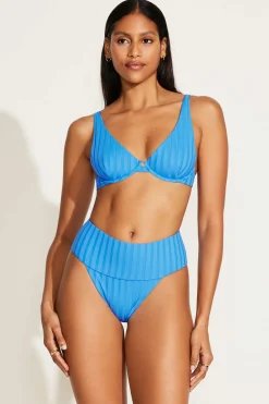 Vitamin A Rossi Halter Underwire Top Dream Blue SuperRib