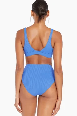 Vitamin A Sienna High Waist Full Cornflower Blue EcoRib