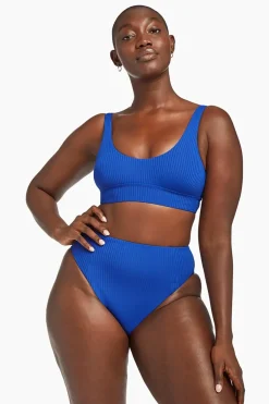 Vitamin A Sienna High Waist Bottom Lagoon EcoRib