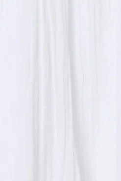 Vitamin A Sirena Sarong White Crinkle Linen