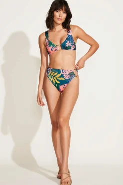 Vitamin A Skylar Top Painted Jungle EcoRib BT