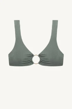Vitamin A Skylar Top Sea Green EcoRib