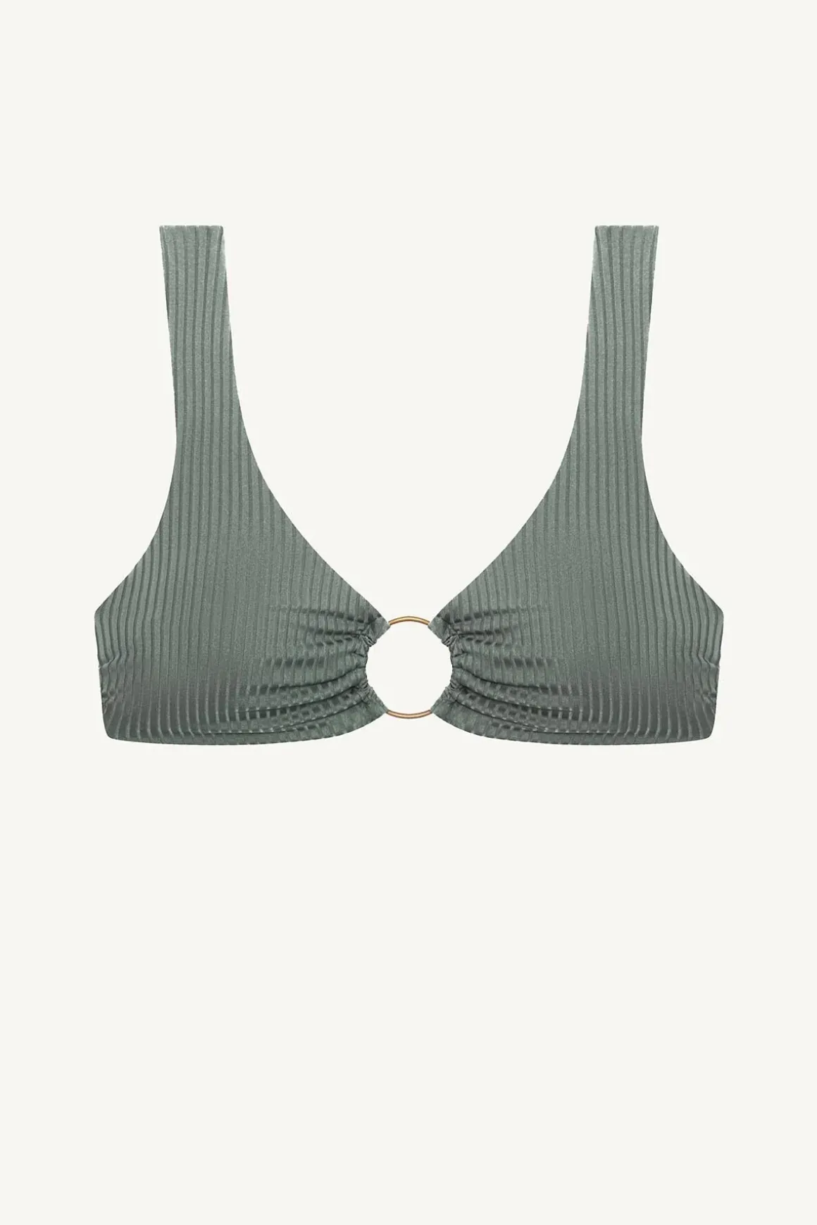 Vitamin A Skylar Top Sea Green EcoRib