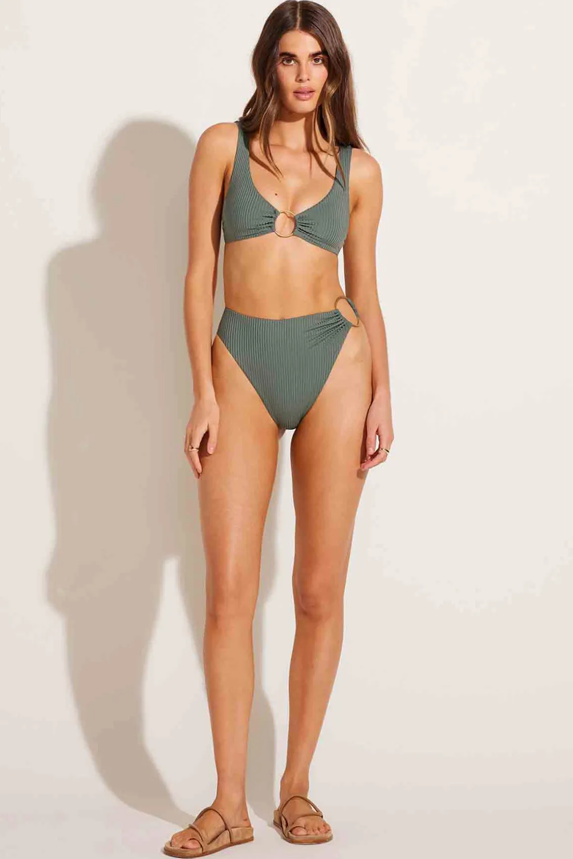 Vitamin A Skylar Top Sea Green EcoRib