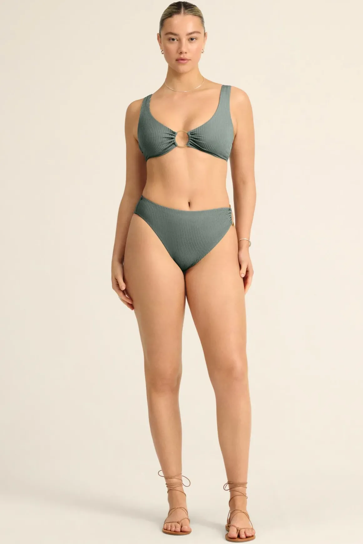 Vitamin A Skylar Top Sea Green EcoRib