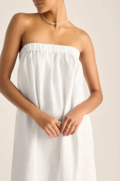 Vitamin A Soleil Dress White EcoLinen