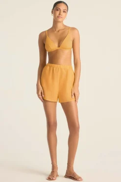 Vitamin A Tallows Linen Short Creamsicle EcoLinen