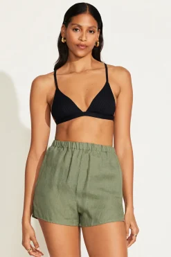 Vitamin A Tallows Linen Short Agave EcoLinen