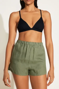 Vitamin A Tallows Linen Short Agave EcoLinen