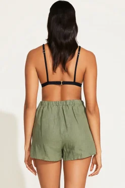 Vitamin A Tallows Linen Short Agave EcoLinen