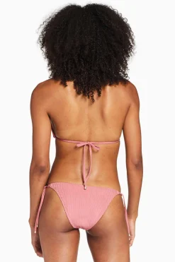 Vitamin A Tara Tie Side Bottom Sunkissed EcoRib
