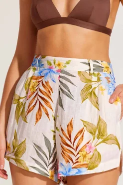 Vitamin A The Getaway Short Summer Bloom Ecolinen