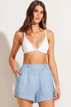 Vitamin A The Getaway Short Summer Stripe Ecolinen