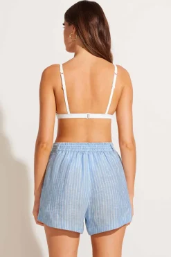 Vitamin A The Getaway Short Summer Stripe Ecolinen