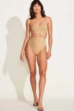 Vitamin A The Icon One Piece Golden Glow Metallic